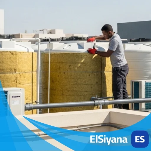 تبريد خزانات المياه في دبي