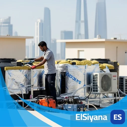 تبريد خزانات المياه في راس الخيمة