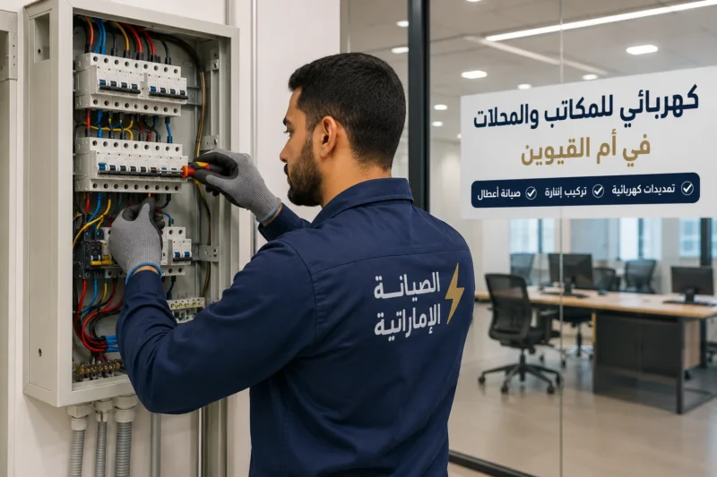 كهربائي منازل في أم القيوين